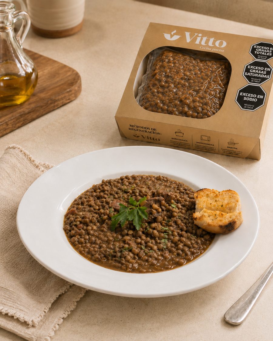 Guiso de lentejas VITTO